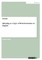 Blending as a Type of Word-Formation in English