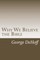 Why We Believe the Bible
