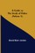 A Guide to the Study of Fishes (Volume 1)