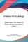 Outlines Of Psychology