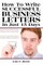 How To Write Successful Business Letters In Just 15 Days