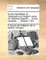 A New Translation of Telemachus in English Verse. by Gibbons Bagnall, ... in Two Volumes. ... Volume 1 of 2