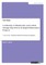 Conformity of Biodiversity and Carbon Storage objectives in Ecological Restoration Projects