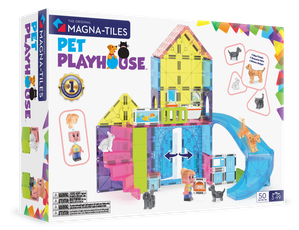 MAGNA-TILES magnet constructor set Pet Playhouse, 50 pcs