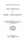 The Theology of the New Testament