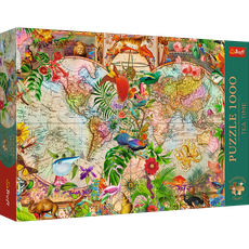 TREFL Premium Plus Puzzle Ancient World Map 1000 pcs