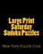 Large Print Saturday Sudoku Puzzles