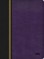 CSB Tony Evans Study Bible, Black/Purple Leathertouch