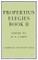 Propertius: Elegies Book 4