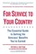 For Service to Your Country: