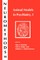 Animal Models in Psychiatry, I