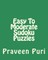 Easy To Moderate Sudoku Puzzles