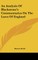 An Analysis Of Blackstone's Commentaries On The Laws Of England