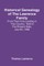 Historical Genealogy Of The Lawrence Family