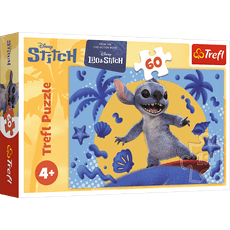 TREFL DISNEY STITCH Puzzle A day with Stitch, 60 pcs