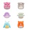 SQUISHMALLOWS W20 Fuzz-A-Mallows Plīša rotaļlieta, 30 cm