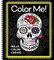 Color Me! Adult Coloring Book (Skull Cover - Includes a Variety of Images)
