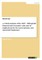 A critical analysis of the 2007 - 2009 global financial and economic crisis and its implications for the travel industry and associated businesses