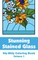 Stunning Stained Glass Itty-Bitty Coloring Book (Volume 1)