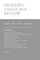 Modern Language Review (109