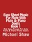 Easy Sheet Music For Flute With Flute & Piano Duets Book 1