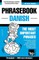 English-Danish phrasebook and 3000-word topical vocabulary