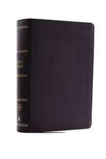 NKJV, Compact Single-Column Reference Bible, Genuine Leather, Black, Red Letter Edition, Comfort Print NKJV, Compact Single-Column Reference Bible, Genuine Leather, Black, Red Letter Edition, Comfort Print