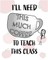 Teacher Notebook - Teacher Gift - Female Teacher