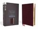 Nasb, Thinline Bible, Large Print, Bonded Leather, Burgundy, Red Letter Edition, 1995 Text, Comfort Print