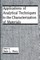 Applications of Analytical Techniques to the Characterization of Materials
