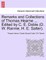 Remarks and Collections of Thomas Hearne ... Edited by C. E. Doble (D. W. Rannie, H. E. Salter).