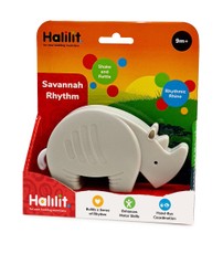 HALILIT Rattle Savannah rhythm, rhino