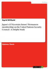 Japan's (UN)certain future? Permanent membership on the United Nations Security Council - A Delphi Study