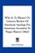 Who Is to Blame? or Cursory Review of American Apology for American Accession to Negro Slavery (1842)