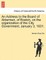 An Address to the Board of Aldermen, of Boston, on the Organization of the City Government, January 3, 1831.