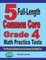 5 Full-Length Common Core Grade 4 Math Practice Tests
