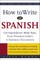 How to Write in Spanish