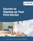 Secrets To Signing Up Your First Doctor