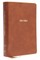 Nkjv, Foundation Study Bible, Large Print, Leathersoft, Brown, Red Letter, Thumb Indexed, Comfort Print