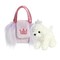 AURORA Fancy Pals Mīkstā rotaļlieta Dog in a bag, 20 cm