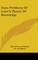 Some Problems Of Lotze's Theory Of Knowledge