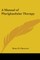 A Manual of Pluriglandular Therapy