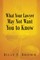 What Your Lawyer May Not Want You to Know