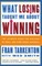 What Losing Taught Me about Winning