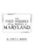 First Parishes of the Province of Maryland