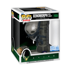FUNKO POP! Deluxe Vinyl Figure: Alien - Deluxe Xenomorph with Jonesy
