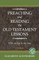Preaching and Reading the Old Testament Lessons with an Eye to the New, Cycle a