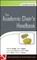 The Academic Chair s Handbook 2e