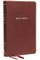 KJV, Thinline Bible, Standard Print, Imitation Leather, Burgundy, Indexed, Red Letter Edition