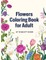 Flowers Coloring Book for Adult